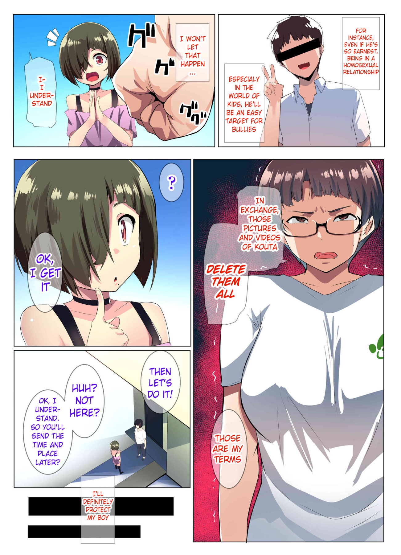 Hentai Manga Comic-The Glasses-Wearing Wife's Friend-Read-14